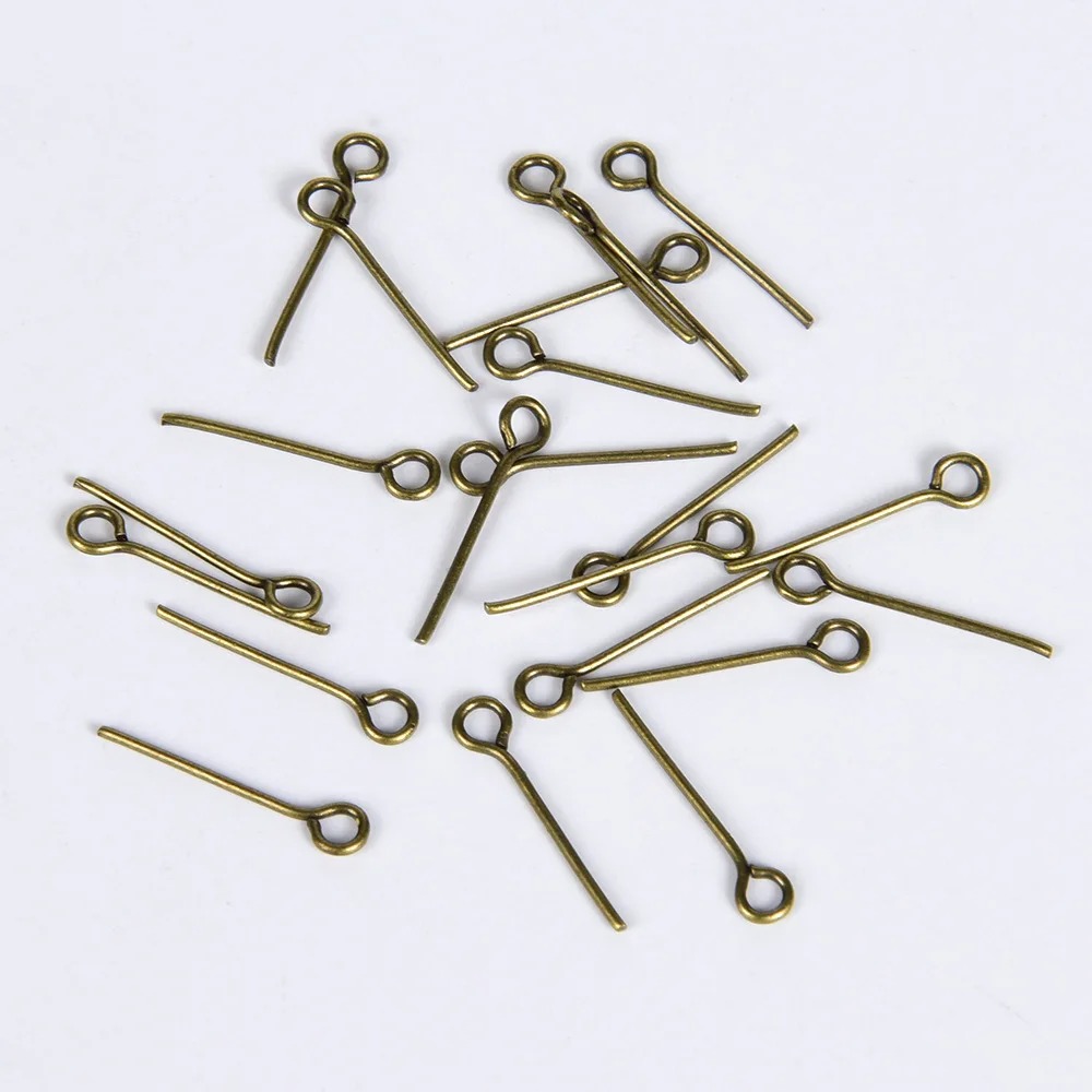 200개 미니 금속 와이어 아이핀 16mm 20mm 3 - Jewelry Making Yarn 리뷰 및 가격