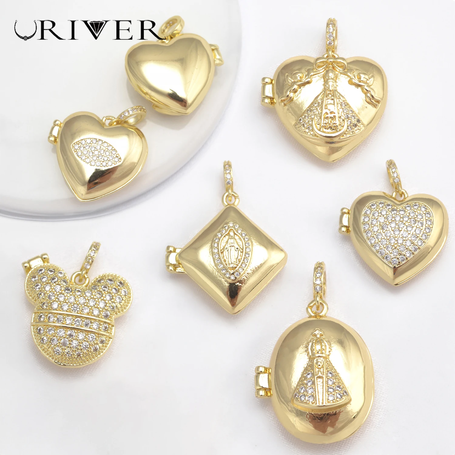 DIY 주얼리 제작용 빈티지 부적, 클래식 목걸이 펜던 - Jewelry Making Place 리뷰 및 가격
