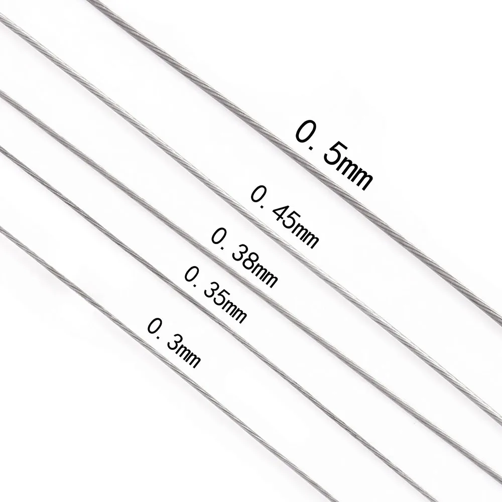 328피트/100미터 7가닥 스테인리스 스틸 비즈 스트 - Jewelry Making Yarn 리뷰 및 가격