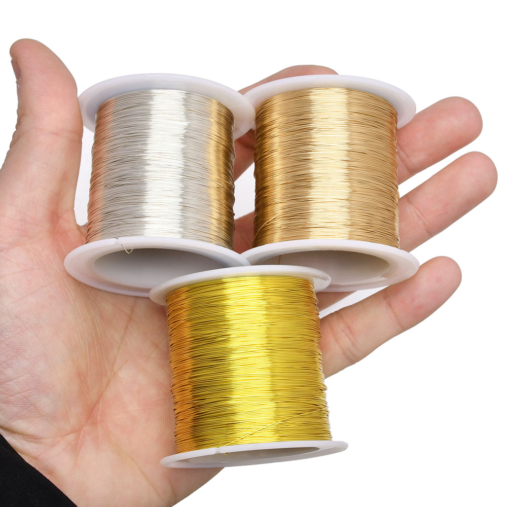 100m/328ft Fadeless 구리 클래드 강철  - Jewelry Making Yarn 리뷰 및 가격