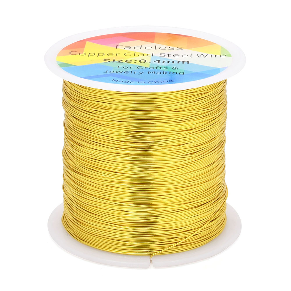 100m/328ft Fadeless 구리 클래드 강철  - Jewelry Making Yarn 리뷰 및 가격