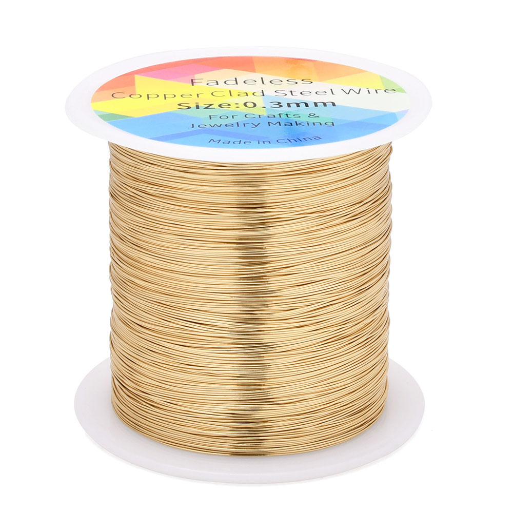 100m/328ft Fadeless 구리 클래드 강철  - Jewelry Making Yarn 리뷰 및 가격