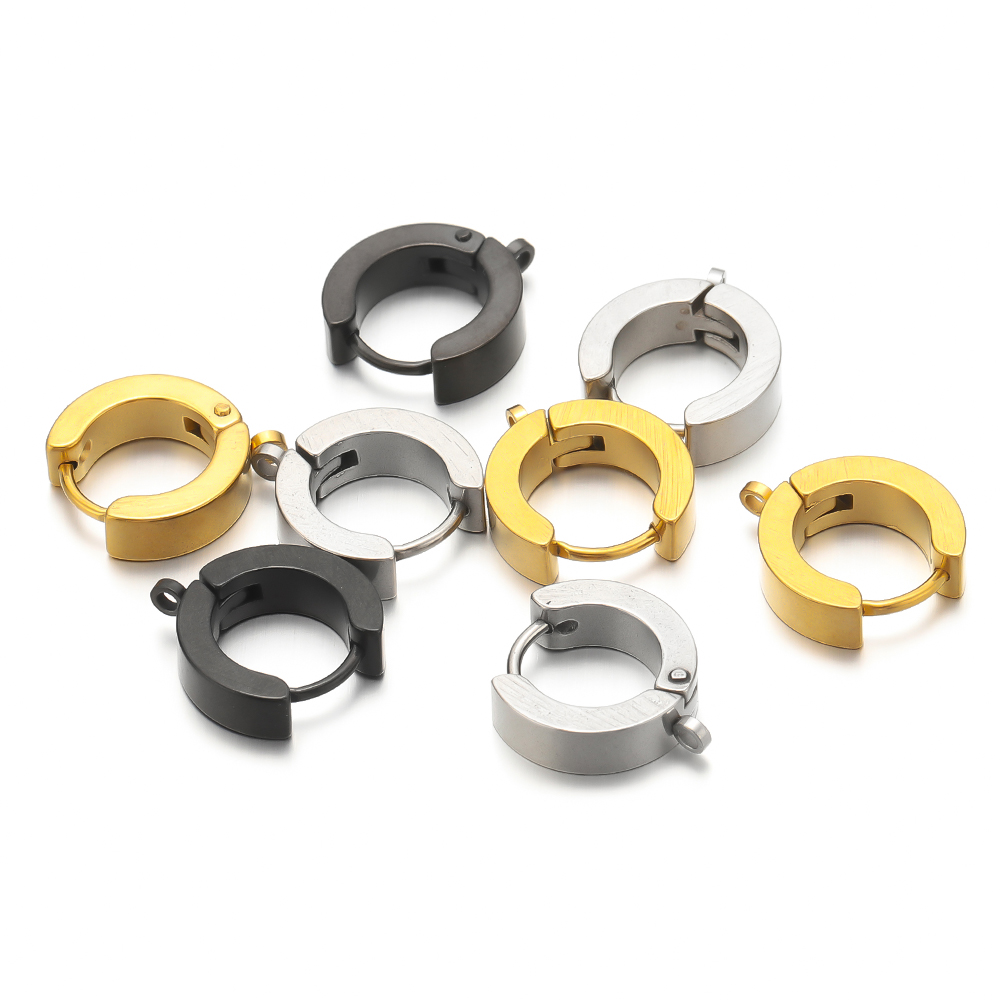 스테인레스 스틸 허기 후프 귀걸이 후크 클립 이어 포스 - Jewelry Making Knots 리뷰 및 가격